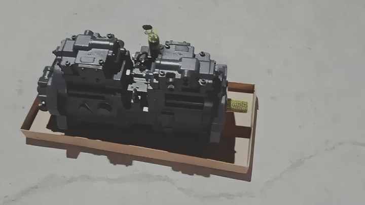 ①jun9 335/F2541 332/P0924 JS205 Hydraulic Pump K3V112DT-1G1R-9N37-1