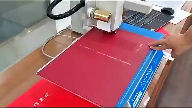 China Factory High Quality Foil Printer/hot Foil Stamping Machine