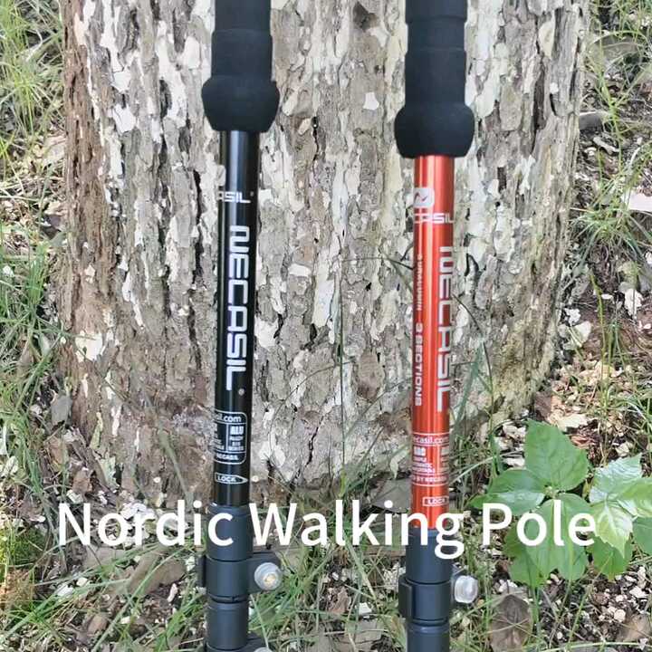 Non-slip ultra Comfortable Handle Sticks Telescopic Aluminum Alloy