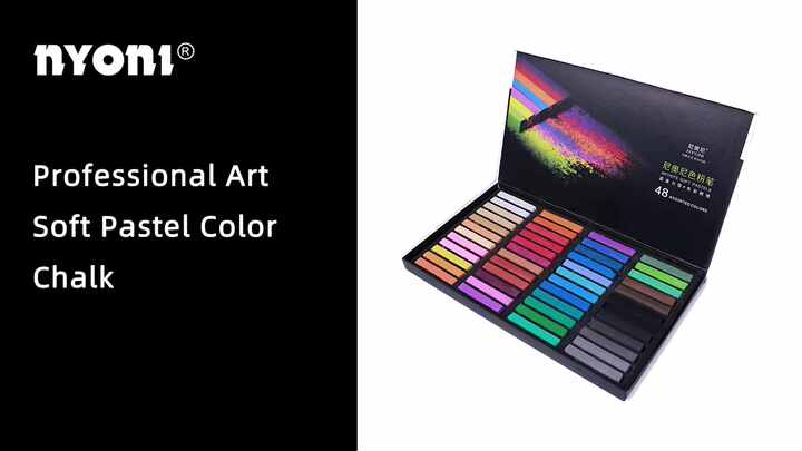 Artway Soft Pastels Set - 24 Vibrant Colors For Artists & Beginners