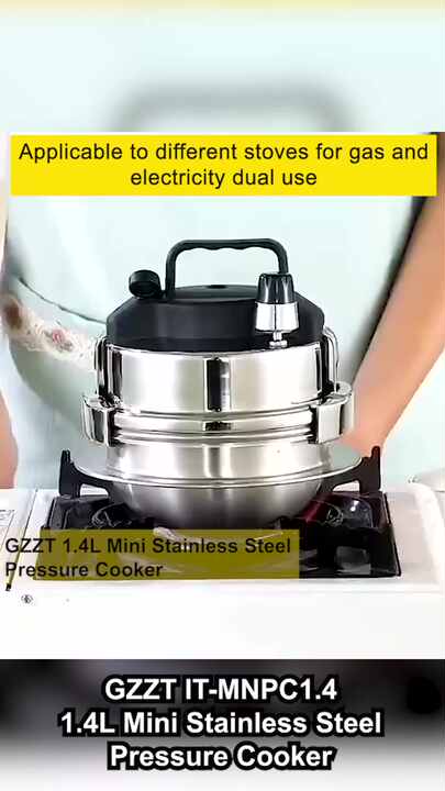 Mini Stainless Steel Pressure Cooker Safe Efficient