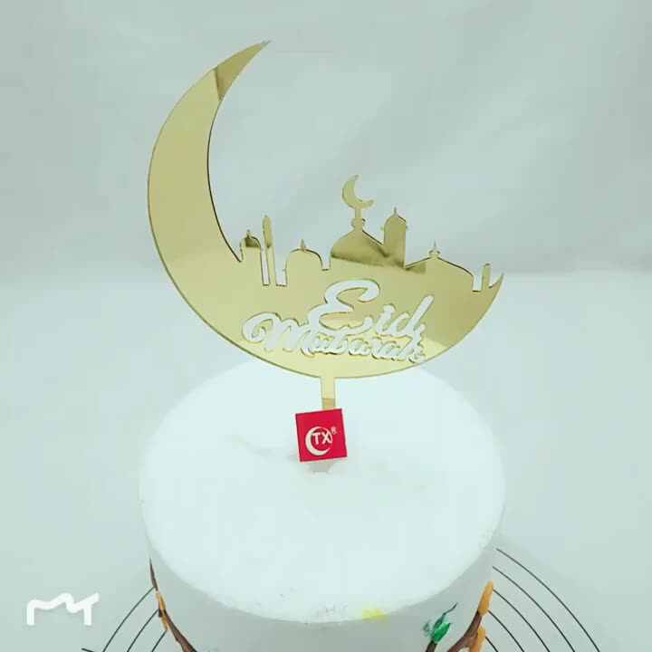 2024 Eid Décoration Islamique Musulman Festival Acrylique Eid Mubarak Ramadan Ka