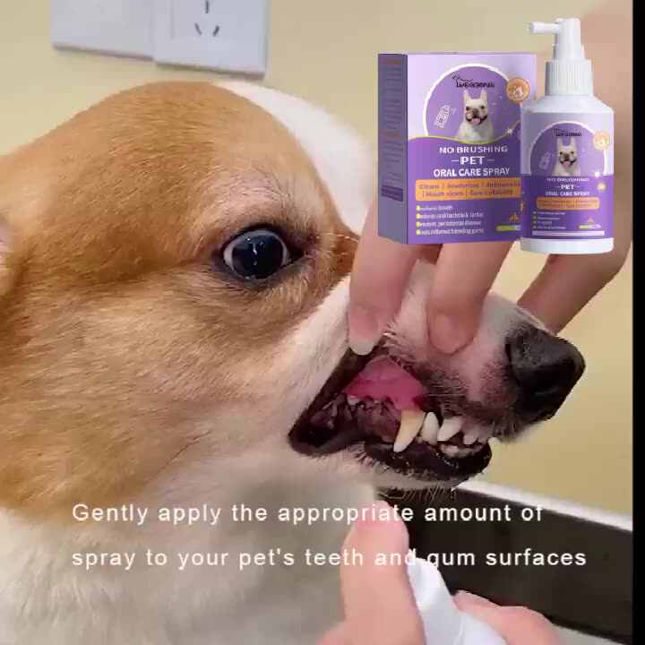Yegbong 100 Natural Odor Tartar Stains Remover Fresh Breath Cat Dog