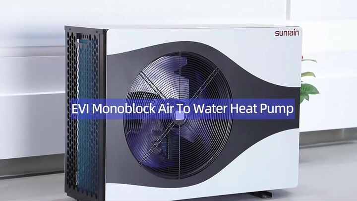 Sunrain 6kw Heat Pump Sunrain 6kw 12kw 18kw Mcs Certificated R290
