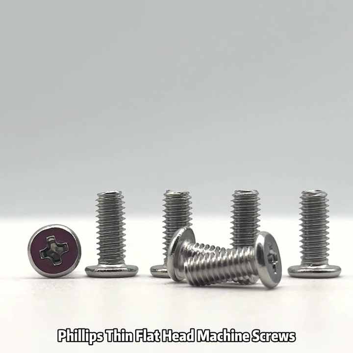 M1.4 M1.6 M2 M2.5 M3 M4 M5 M6 Stainless Steel Phillips Bolt