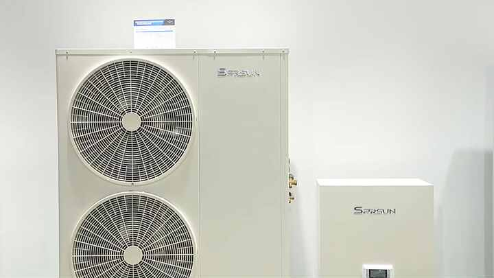 SPRSUN Heat Pump Kit Efficient Hot Water Heating