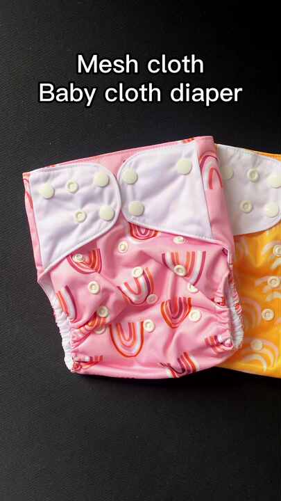 Eco-friendly Reusable Baby Cloth Nappies One Size Fits All