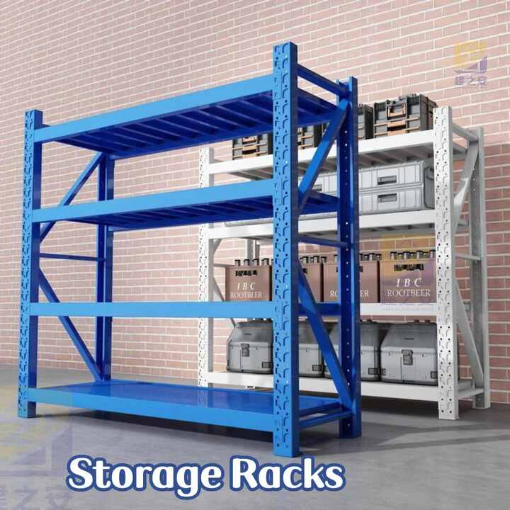 Factory Price 200kg 300kg 500kg Stacking Racks & Shelves Warehouse ...