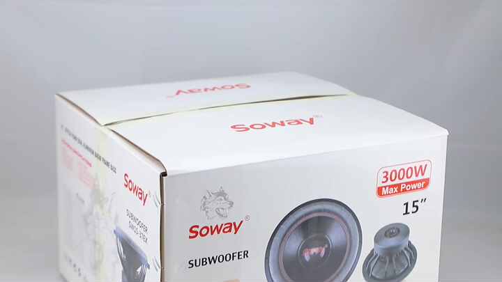 Soway SW15-37EX 15 Inch Subwoofer - 3000W Power & Quality