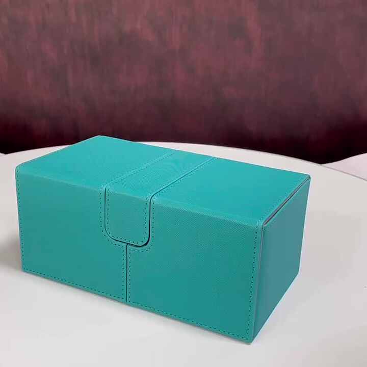 yugioh deck box with dice tray Uaono Card Deck Box With Dice Tray For Mtg, 5 In 1 Card Deck Case Hold –  Toytooth main image 1