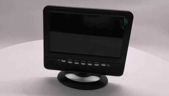 スーパー7インチTFT液晶カラーテレビ 12V車載液晶モニター ミニテレビ