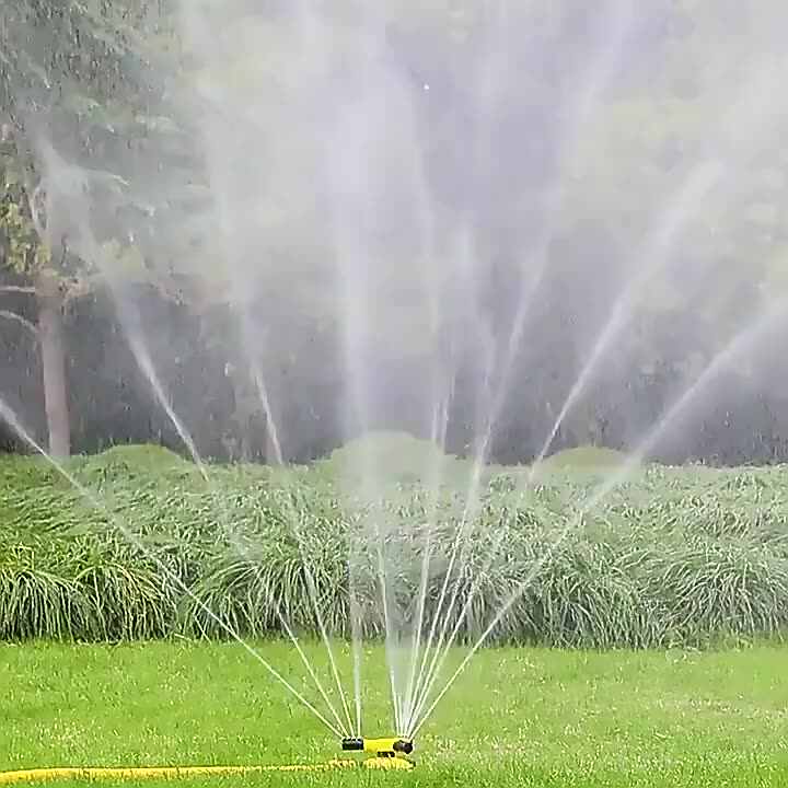 Aspersor De Agua Giratorio Naranja Automático Para Césped | Envío Gratis