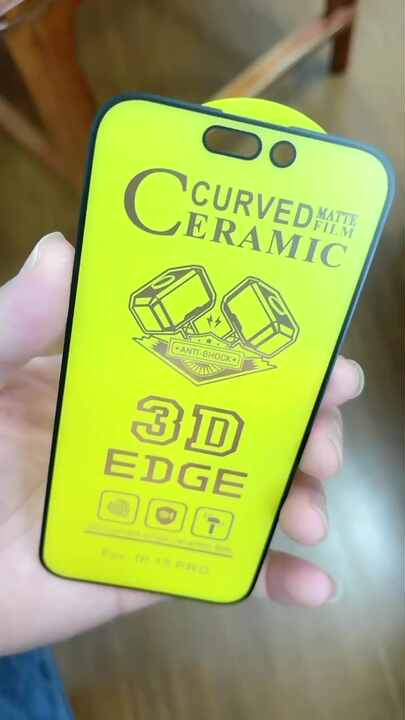 3D Ceramic Screen Protector for Iphone 16 15 14 13 Pro Max