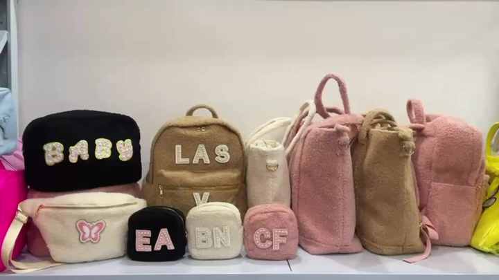 Winter Plush Teddy Backpacks Large Basic Boys Girls Warm Fluffy