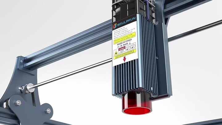 SCULPFUN S9 Laser Engraving Machine - Precision & Versatility