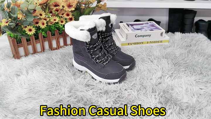 Winter Outdoor Travel Waterproof Snow Boots for Women