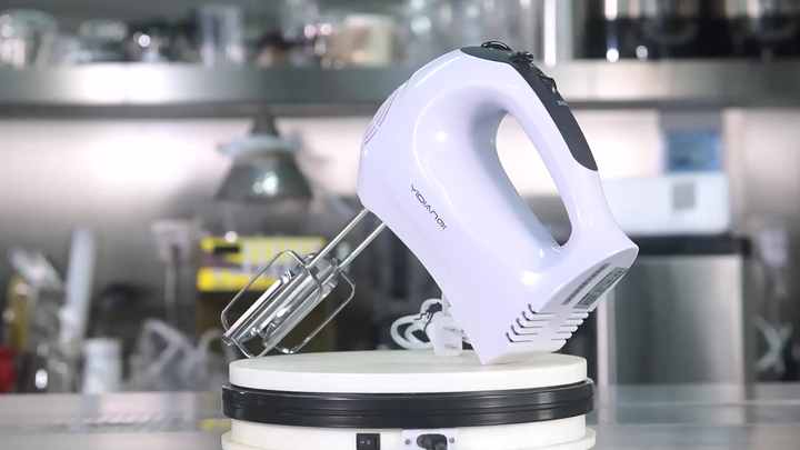 MOSEENER Portable Electric Handheld Egg Beater Speed Small Dough