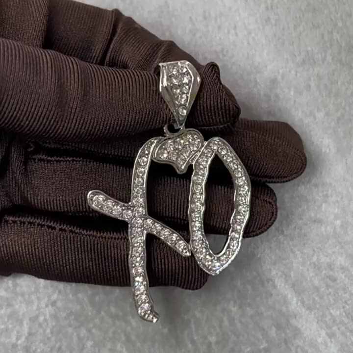 Collana Cubana Con Catena A Maglie A Griffe Da 16 Mm, Stile Hip - Foto 8