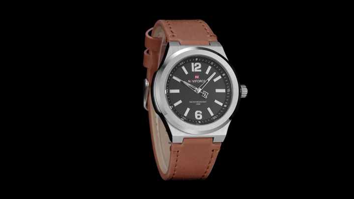 NAVIFORCE NF9233 Men's Gold Watch Fashion Function