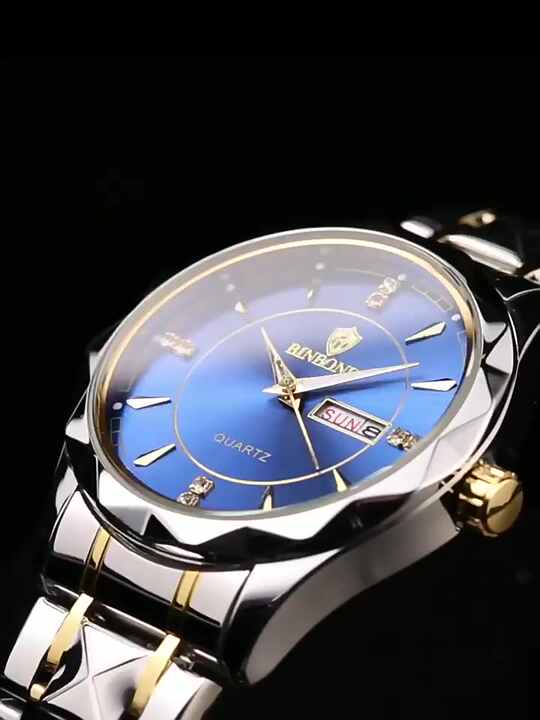 BINBOND-Montre à Quartz Étanche pour Homme