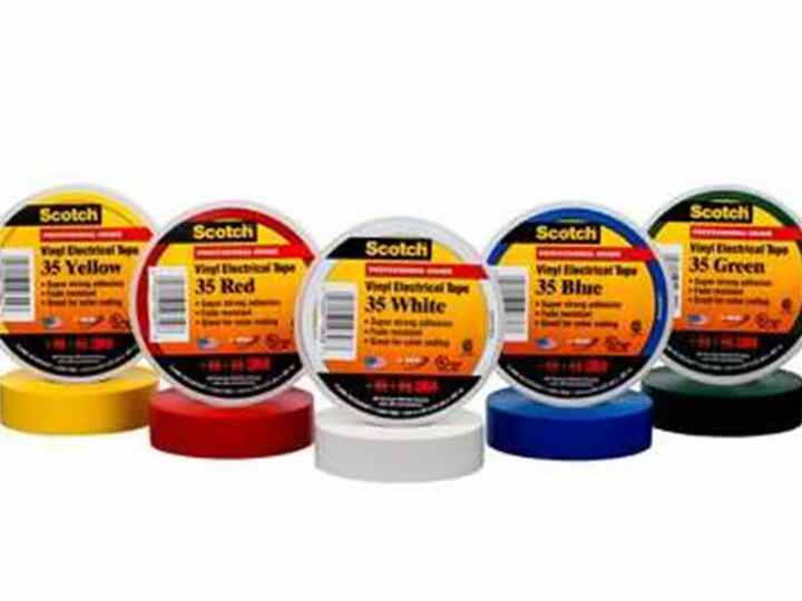 3M Scotch 35 Electrical Tape, Red