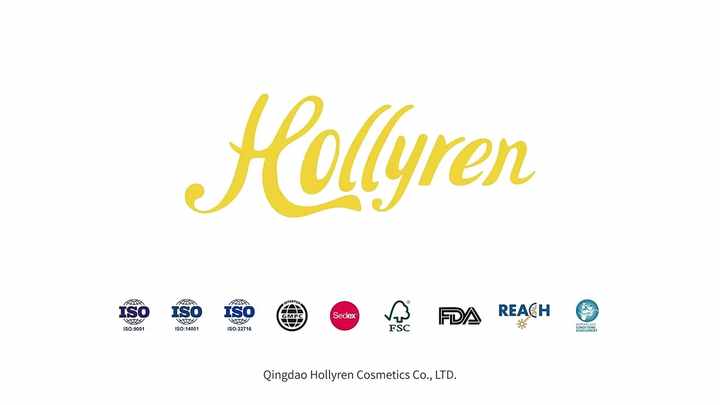 Hollyren Natural Full Strip Lashes - Patented Triangle Eyelashes