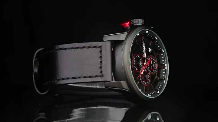 CURREN 8291 Chronograph Watches - Fashion Leather Watch for Men