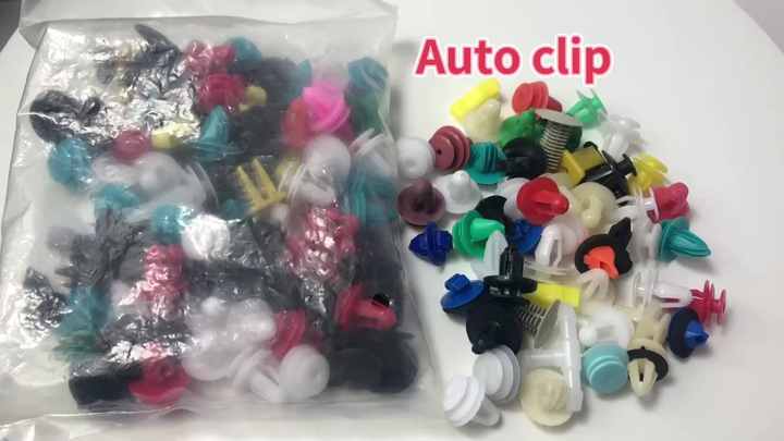 Plastic Rivets Auto Fixed Clamp - Door Panel Fastener Clips