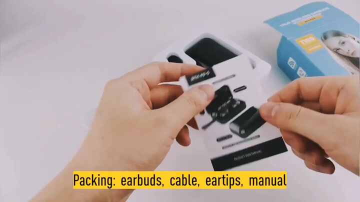 True Wireless Earbuds F9-5 with Power Bank | Bluetooth 5.0, IPX-4