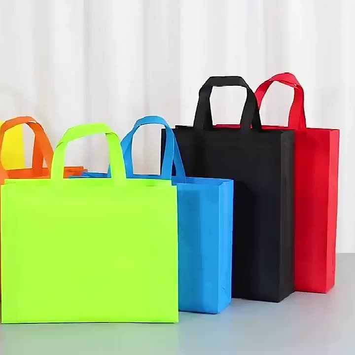 Eco-friendly Non Woven Shopping Bags with Custom LOGO