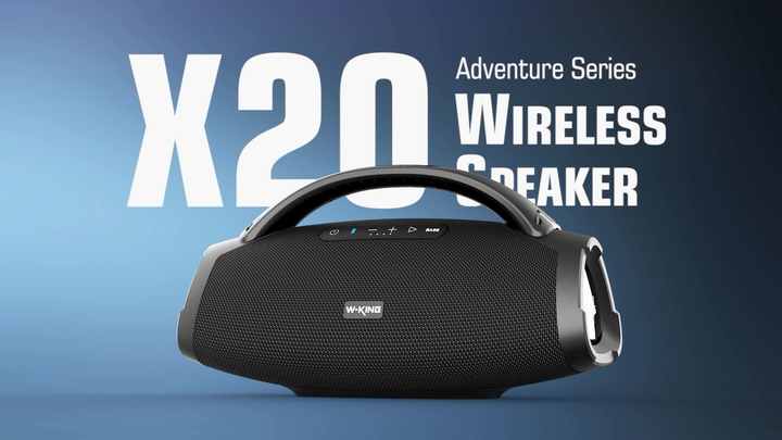 W-KING X20 Bluetooth Boombox - 200W, IP67 Waterproof, Fast