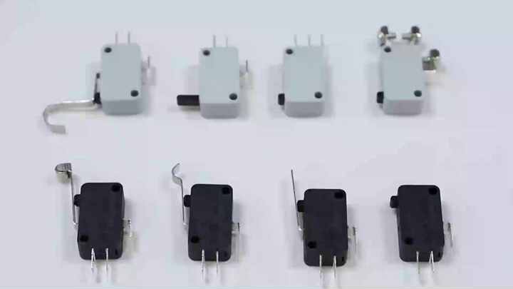 KW7-9 SPDT Lot De 10 Interrupteurs à Levier Long Momentané 125 V 250 V