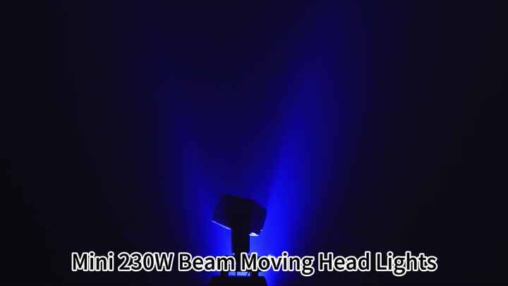 U`King Mini 230W Moving Head Lights for DMX Control - Perfect for
