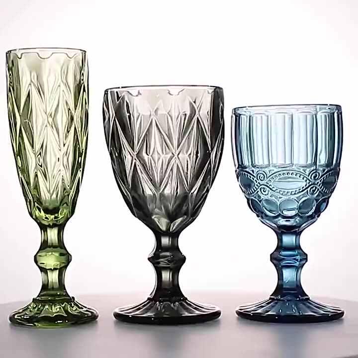 24 Calici Da Champagne In Vetro Colorato Ambra – Eleganti Flute Vintage Per Vino, Cocktail E Feste. Set Riutilizzabile In Cristallo Per Matrimoni, Bar E Regali Di Lusso
