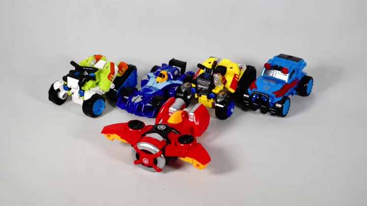 オートバイ変形カーロボットおもちゃ5インチミニ変形モトロボットミニ