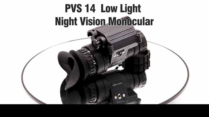 IP67 Gen ITT Mx10160 Night Vision Monocular - PVS14 with White