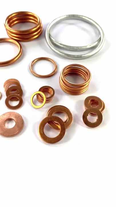 XTSEAO工場直販銅ノンアスベストガスケットワッシャー付き