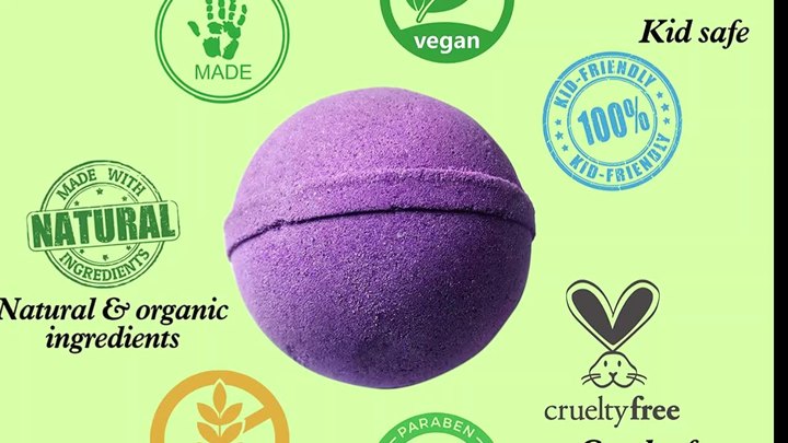 Custom Wholesale Ball Shape Bubble Shower Fizzies Bath Bomb For Handmade Organic Bath Supplies Bathbomb