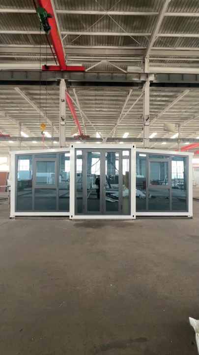 40ft Expandable Container House - Mid-Century Modern Villa