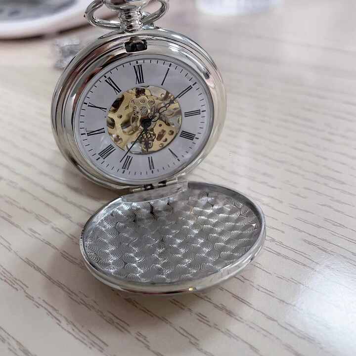 Orologio Da Tasca Da Tasca Con Doppio Cacciatore A Doppio - Foto 3
