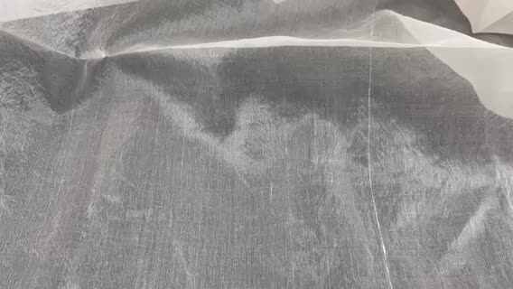White Dyeable Viscose Organza Fabric At ₹ 100/meter In Surat | ID - Foto 4