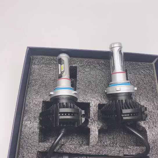  X3RHヘッドライト X3 LEDヘッドライト ZES 50W 6000LM H4 LED H7 車用H4ヘッドライト