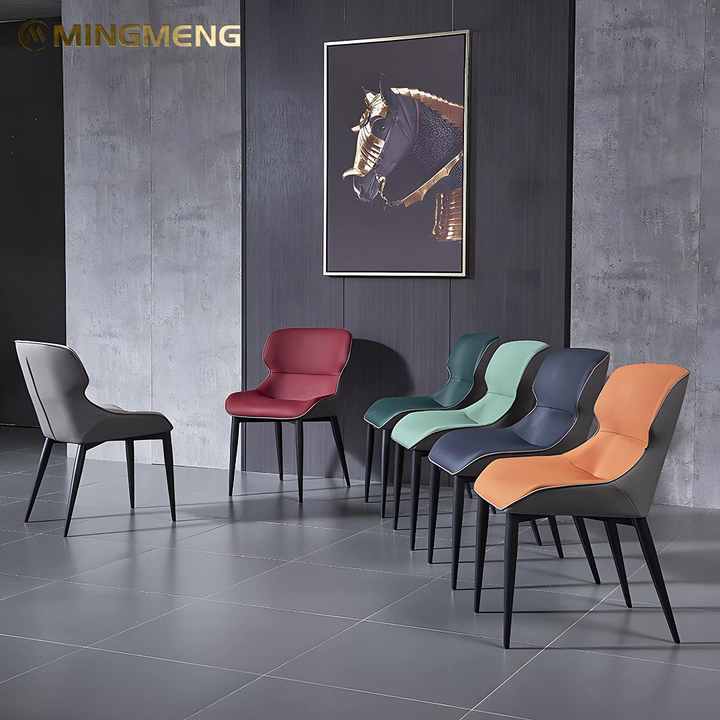 キッチンチェアフィートブラックベルベットダイニングチェアウッド