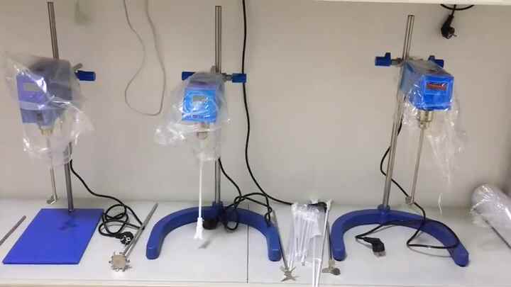 thumbnail interactive-video image 1 of PTFE Lab Stirring Rod 600mm With Foldable Paddle - Corrosion Resistant Electric Mixer Shaft 1 of 4