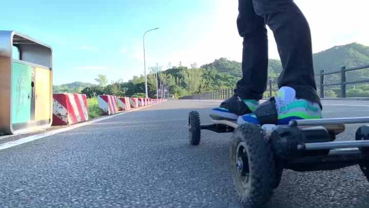 All Terrain Electric Skateboard with 10 Layers Maple Deck