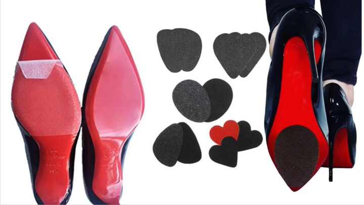 Adesivi Antiscivolo Per Scarpe - 8 Pezzi In Gomma Trasparente | Per Tacchi, Sandali E Stivali - Foto 4