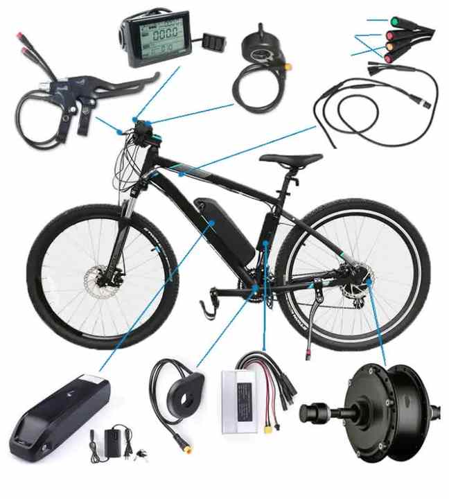 3000W Motor Electric RC Battery Swytch Kit Ebike Accessories
