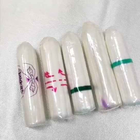 Source Online sale organic cotton tampons with plastic applicator private label tampons on m.alibaba.com