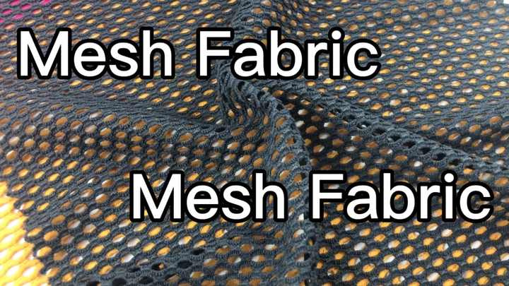 Lightweight Nylon Spandex - Honeycomb Hole Mesh Fabric