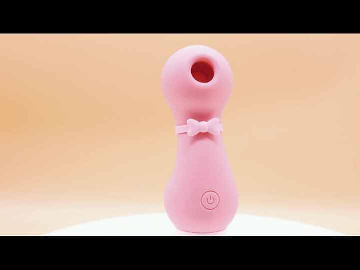 HASLOVE Portable Mini G Spot Vibrator and Nipple Clit Sucker Erotic Sex Toy  for Women's Sucking and Vibrating